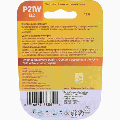 Philips Tail Light Bulb P21WB2