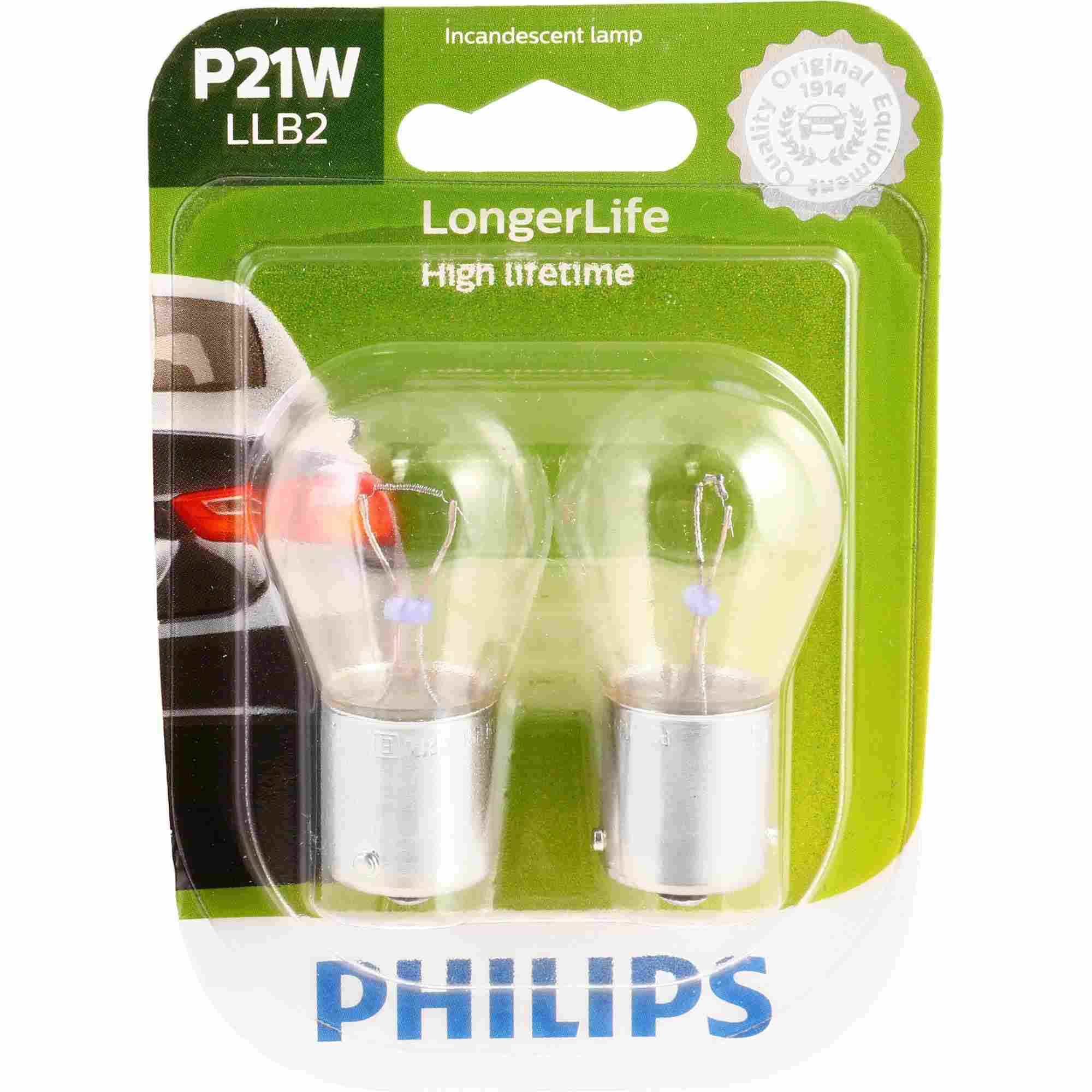 Philips Tail Light Bulb P21WLLB2