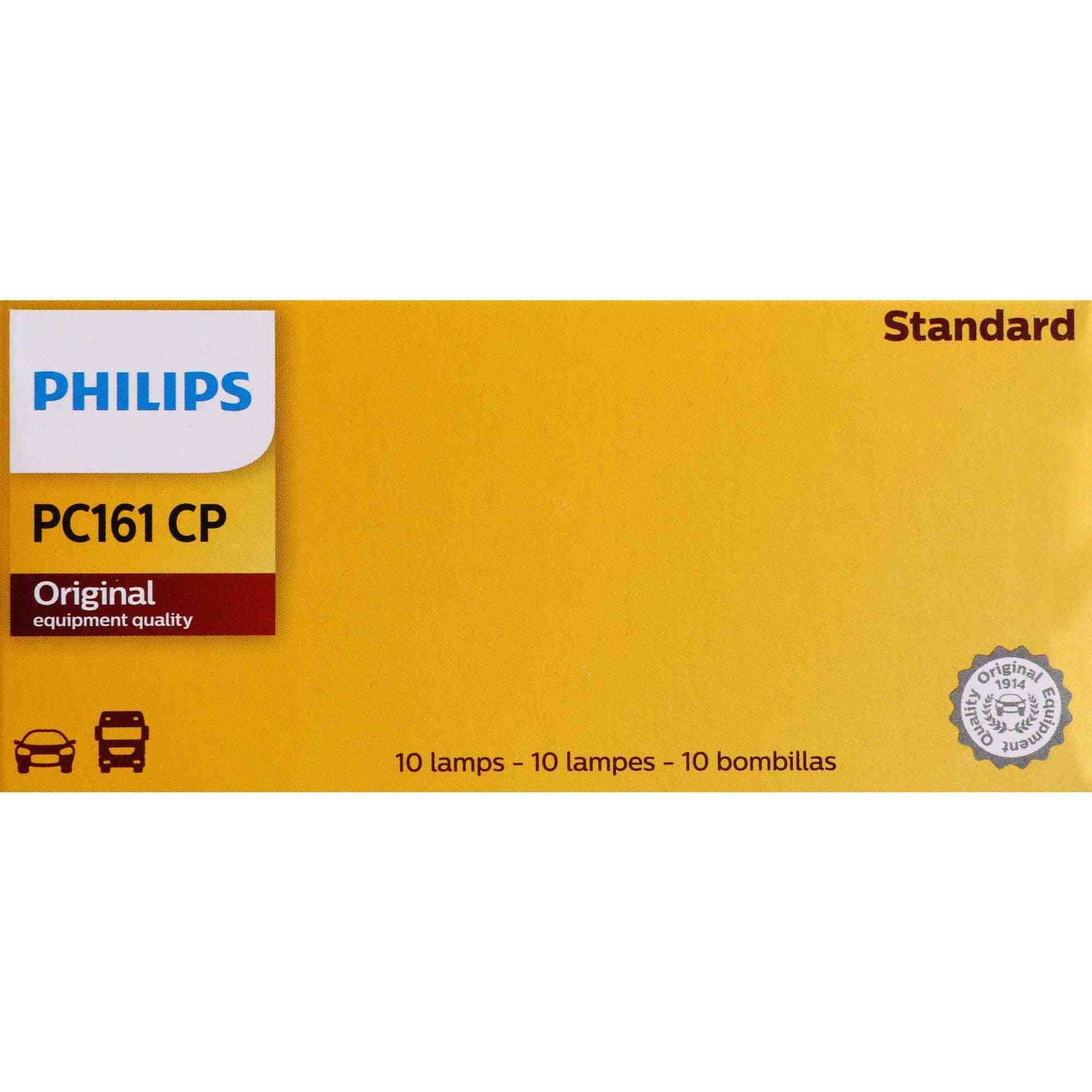 Philips Instrument Panel Courtesy Light Bulb PC161CP