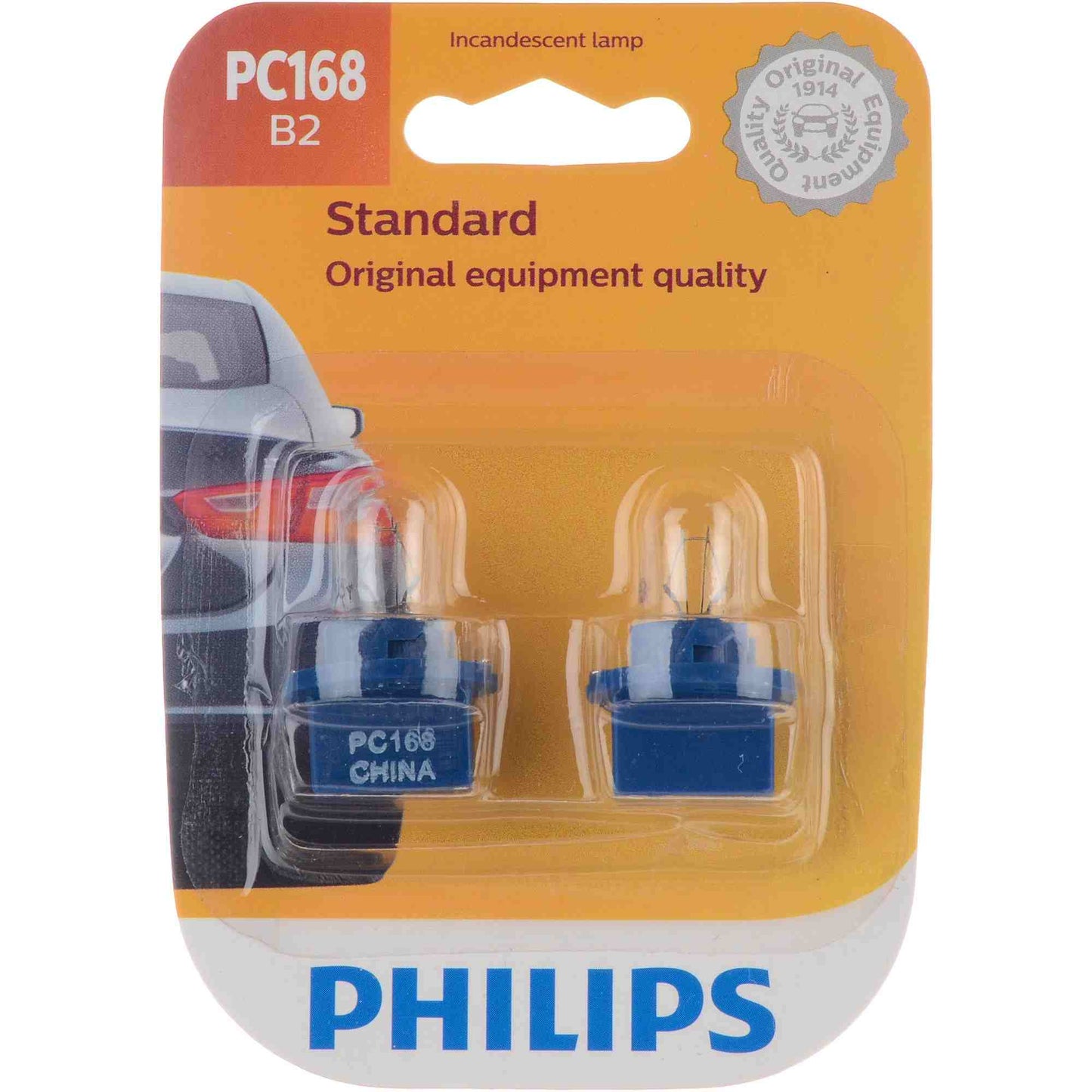 Philips Instrument Panel Courtesy Light Bulb PC168B2