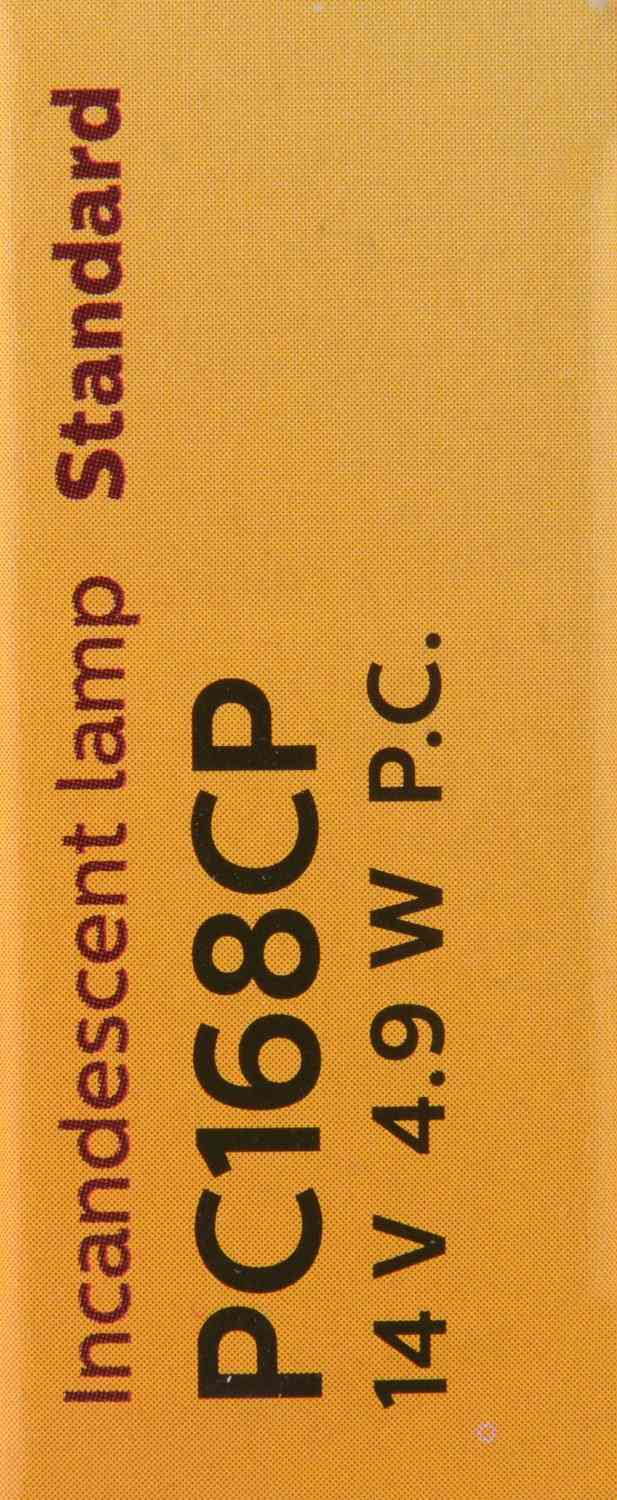 Philips Instrument Panel Courtesy Light Bulb PC168CP