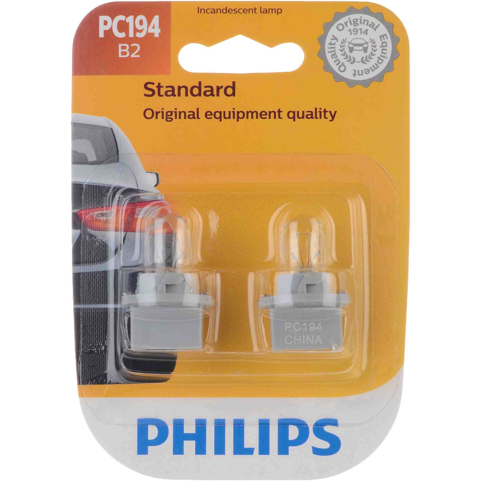 Philips Instrument Panel Courtesy Light Bulb PC194B2