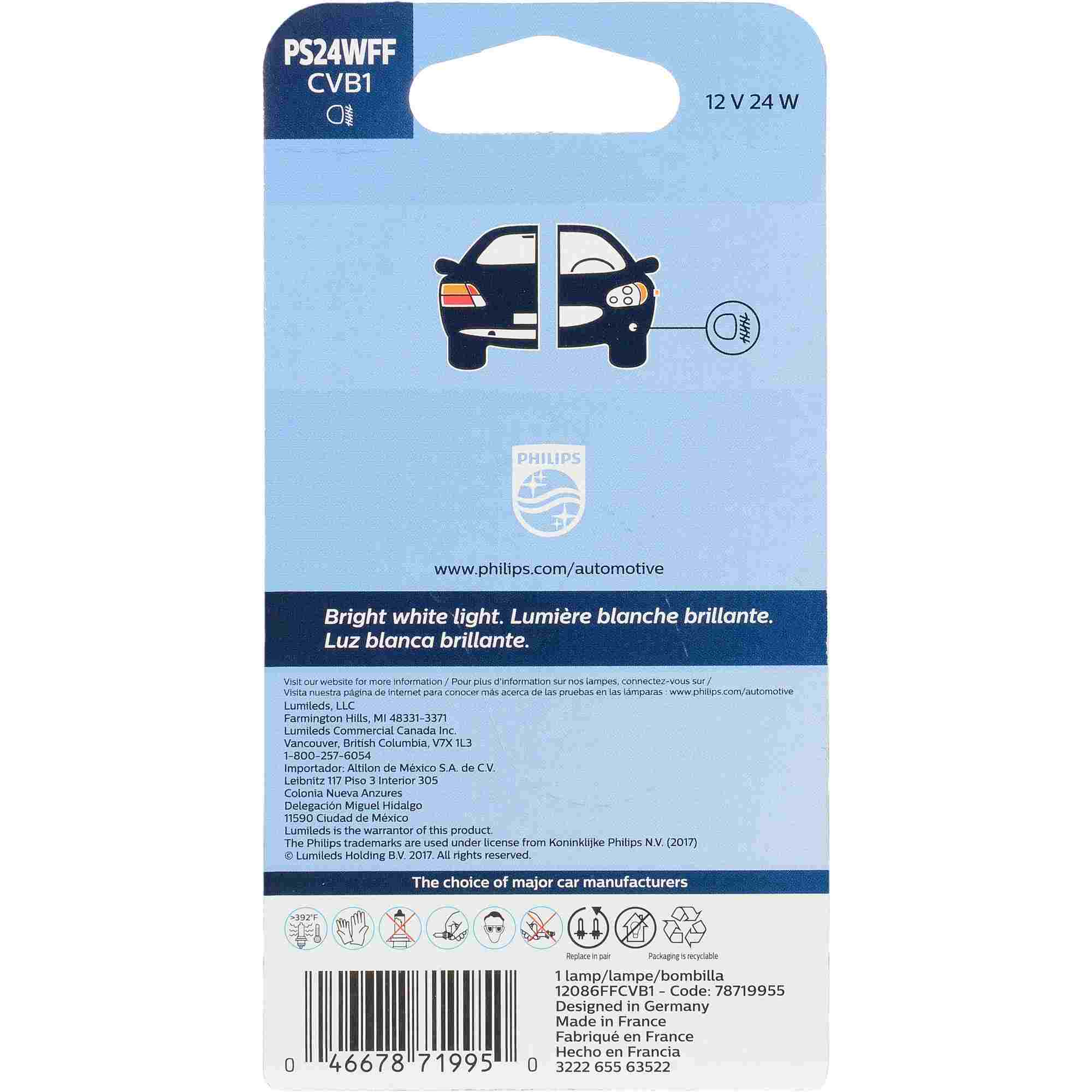 Philips Fog Light Bulb PS24WFFCVB1