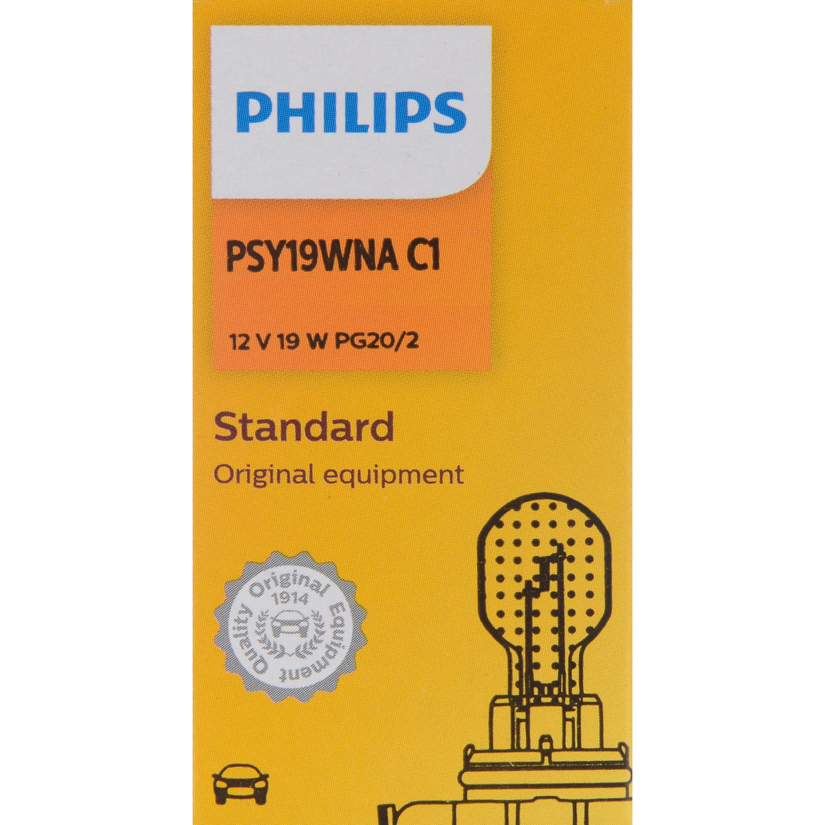 Philips Turn Signal Light Bulb PSY19WNAC1