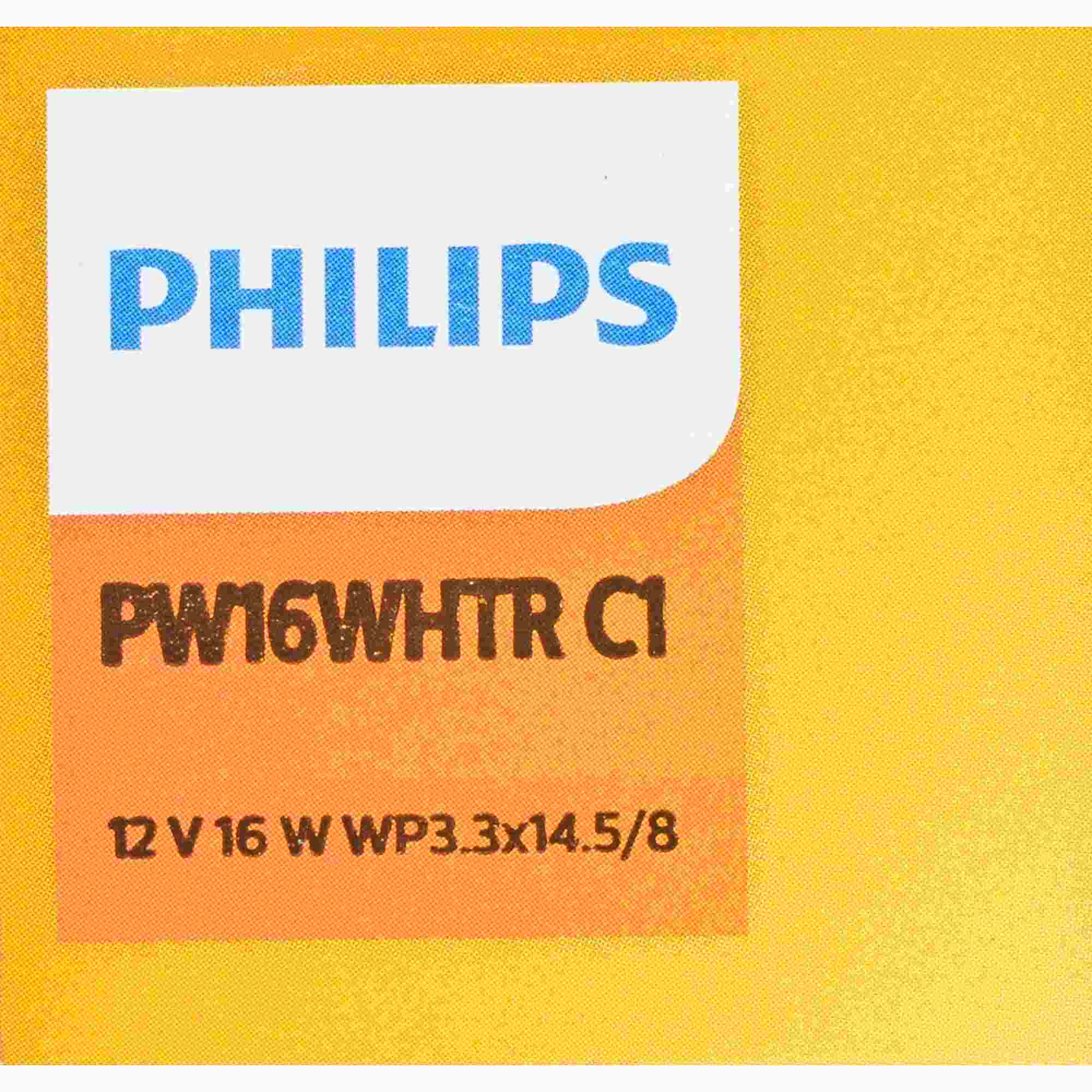Philips Turn Signal / Parking Light Bulb PW16WHTRC1