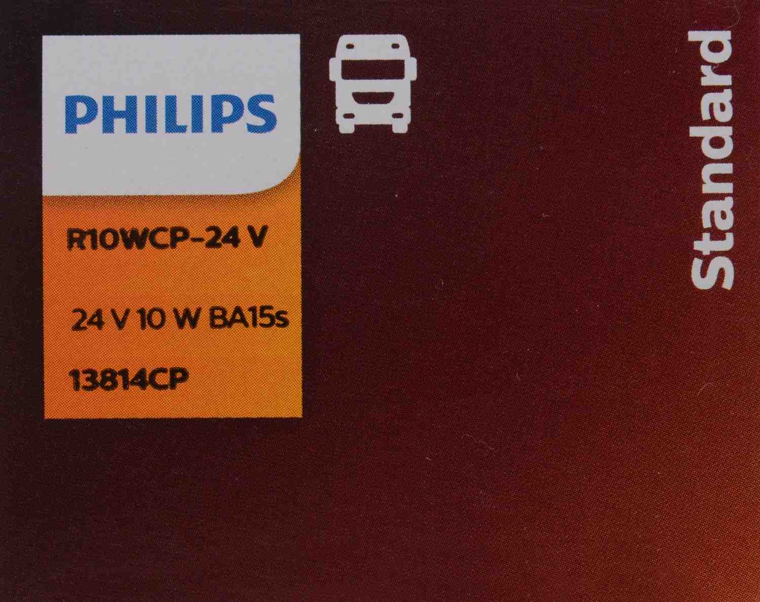 Philips Turn Signal Light Bulb R10WCP-24V