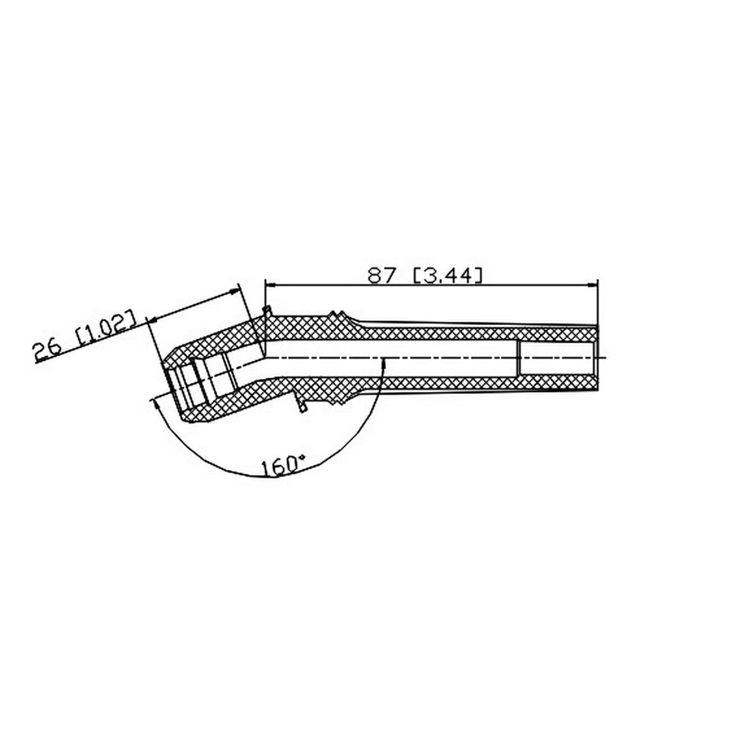 PRENCO Direct Ignition Coil Boot 36-2025