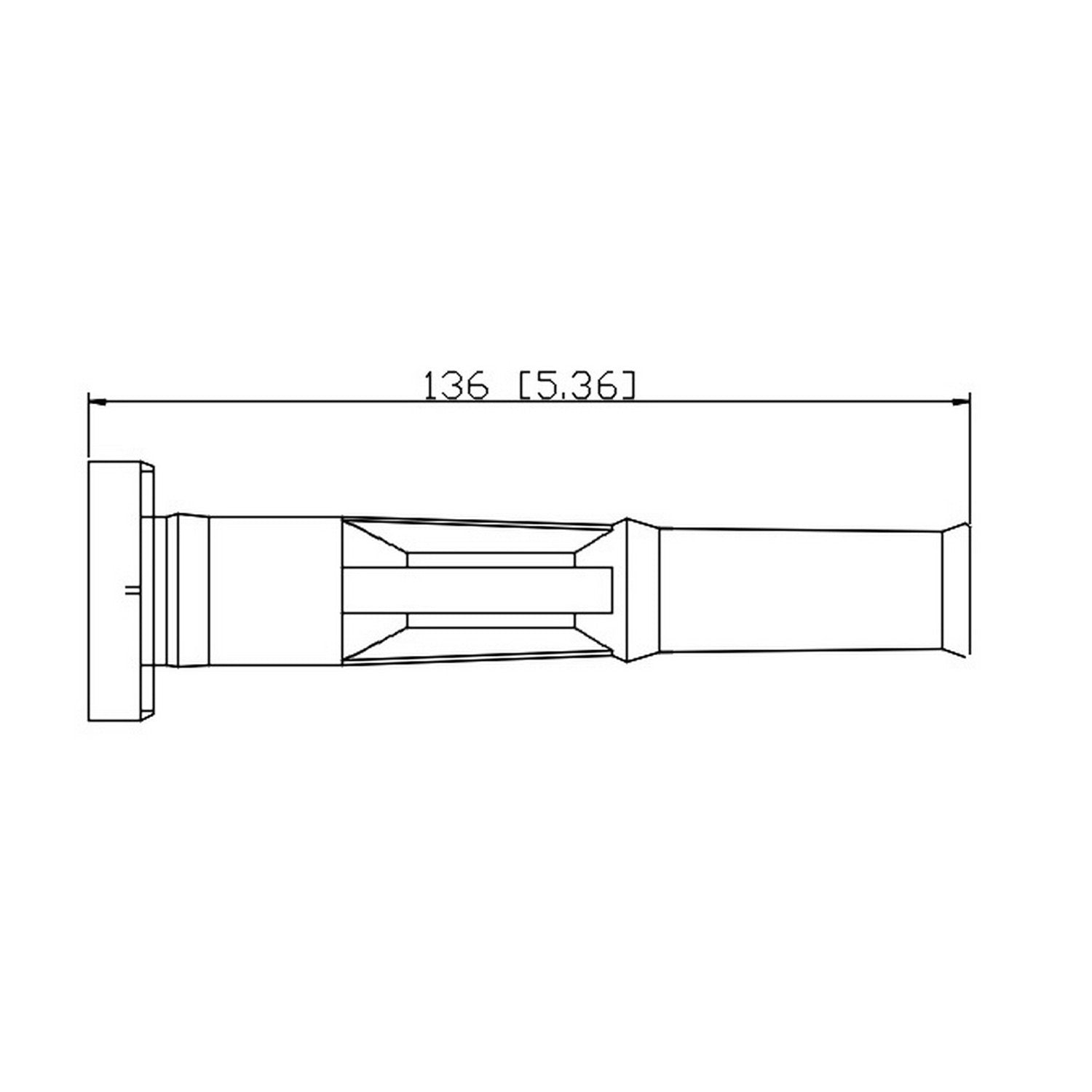 PRENCO Direct Ignition Coil Boot 36-2028
