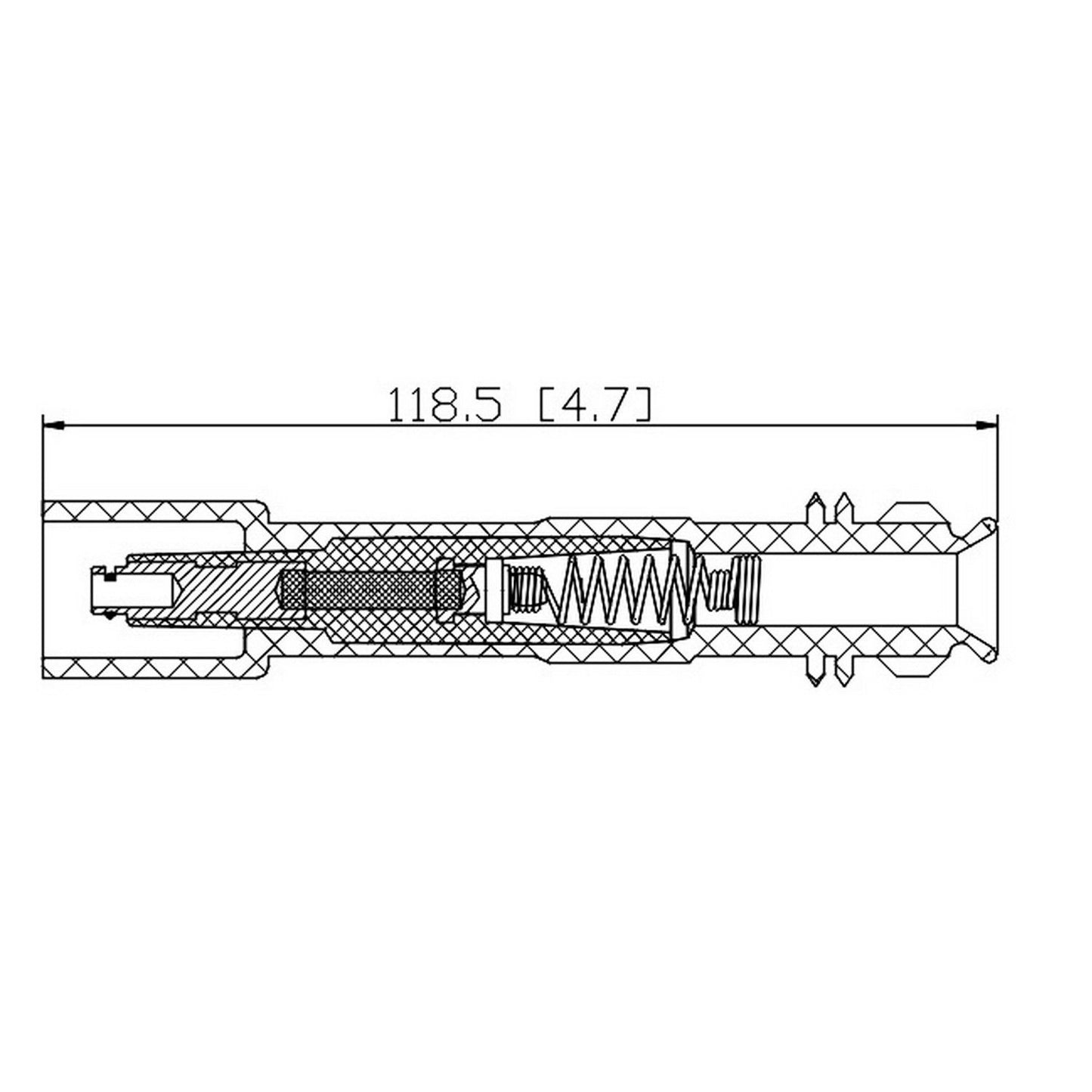PRENCO Direct Ignition Coil Boot 36-2047