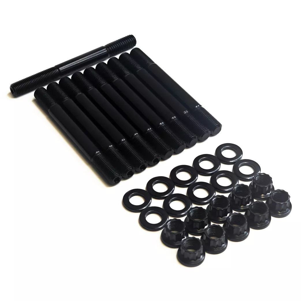PRW INDUSTRIES INC. Mitsu 4G63 Head Stud Kit 94+ 12pt Nuts & Washers Fasteners Engine Fastener Kits main image