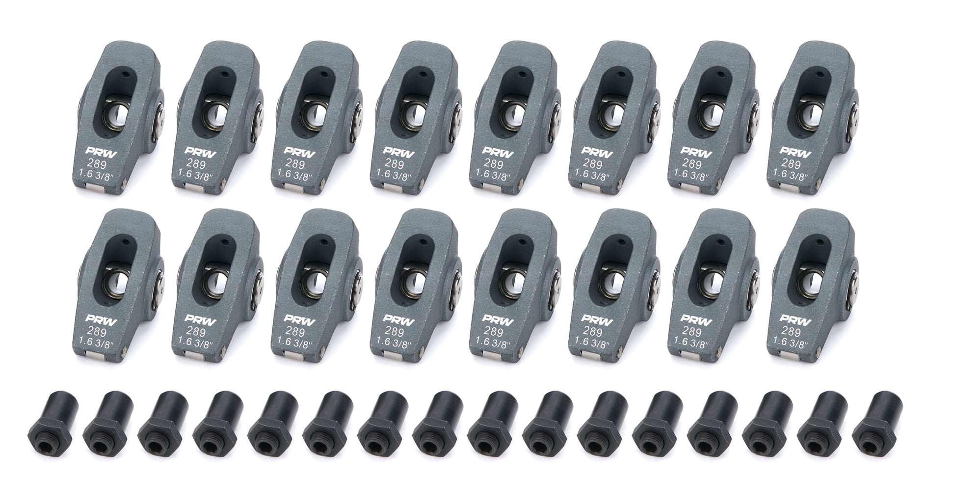 PRW INDUSTRIES INC. SBF Roller Rocker Arms - 1.6 Ratio 3/8 Stud Engines and Components Camshafts and Valvetrain main image