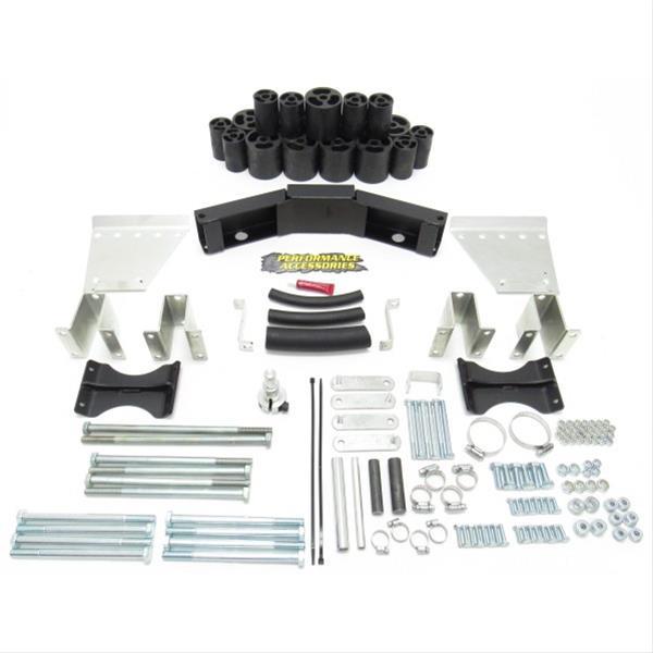 Performance Accessories 14-21 Toyota Tundra 3in Body Lift Kit Bushings and Mounts Body Lift Kits and Component main image