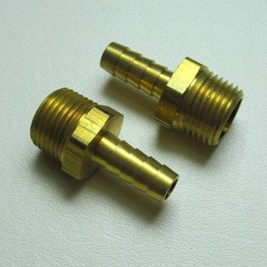PERMA-COOL Fitting 1/2IN NPT X 3/8 Hose Barb Straight Pair Fittings Hoses and Valves Fittings and Plugs main image