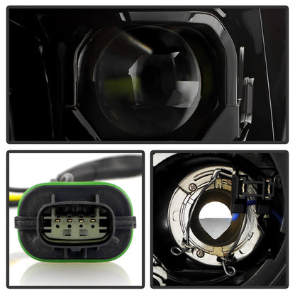 SPYDER xTune 18-20 Ford F150 Sequential LED High/Low Headlights - Black (PRO-CH-FF15018S-BBLED-BK) 9960437