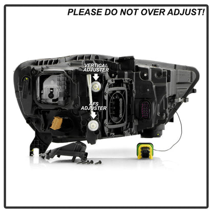 SPYDER 16-18 Audi A6 Left LED Headlight (PRO-JH-AA616-FLED-OE-L) 9959127