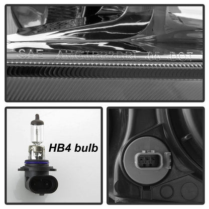 SPYDER xTune 04-08 Acura TL (Xenon/HID Projector Headlights) Light Tube DRL - Chrome (PRO-JH-ATL04-DRL-C) 9040481