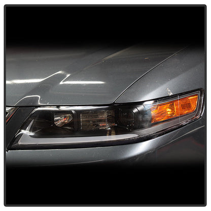 SPYDER xTune 04-08 Acura TSX LED Light Bar Projector Headlights - Black (PRO-JH-ATSX04-LB-BK) 9043116