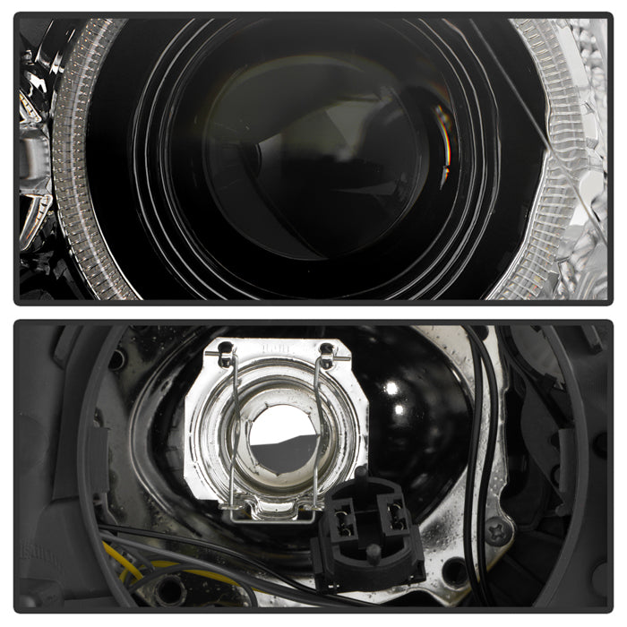 SPYDER 11-13 BMW 528i/535i OE Left Halogen w/ LED Halo Projector Headlight (PRO-JH-BF1011-H-OE-L) 9959295