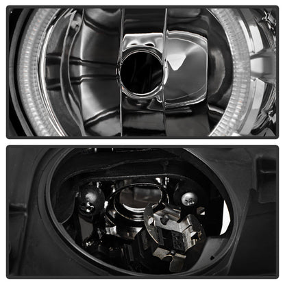 SPYDER 11-13 BMW 528i/535i OE Left Halogen w/ LED Halo Projector Headlight (PRO-JH-BF1011-H-OE-L) 9959295