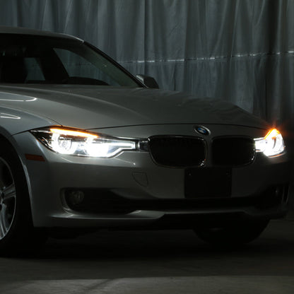 SPYDER BMW F30 3 Series 4Dr LED Projector Headlights Chrome PRO-JH-BF3012H-4D-LED-C 9948534