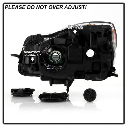 SPYDER Xtune Buick Regal 11-13  HID w/LED DRL Clear Ring Projector Headlights (PRO-JH-BREG11CR-HID-OE-R) 9952807