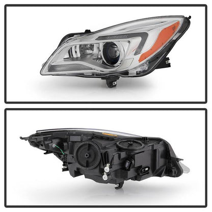 SPYDER xTune 14-17 Buick Regal Driver Side HID Projector Headlights - OEM Left (PRO-JH-BREG14-HID-L) 9943751