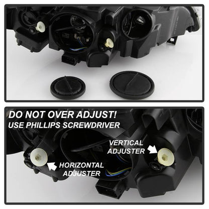 SPYDER xTune 08-14 BMW X6 Driver Side HID AFS Projector Headlights - OEM Left (PRO-JH-BX608-AFS-OE-L) 9943850