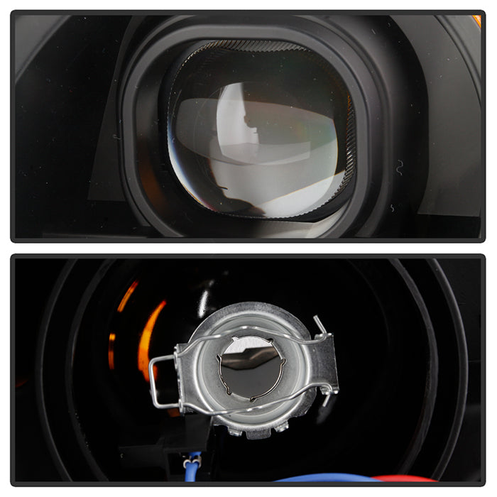 SPYDER xTune 05-10 Chevy Cobalt DRL Light Bar Projector Headlights Black PRO-JH-CCOB05-LBBRL-BK 9046780