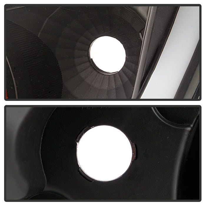 SPYDER xTune 05-10 Chevy Cobalt DRL Light Bar Projector Headlights Black PRO-JH-CCOB05-LBBRL-BK 9046780