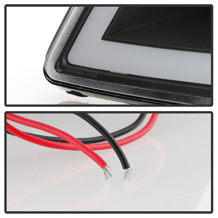 SPYDER xTune 05-10 Chevy Cobalt DRL Light Bar Projector Headlights Black PRO-JH-CCOB05-LBBRL-BK 9046780