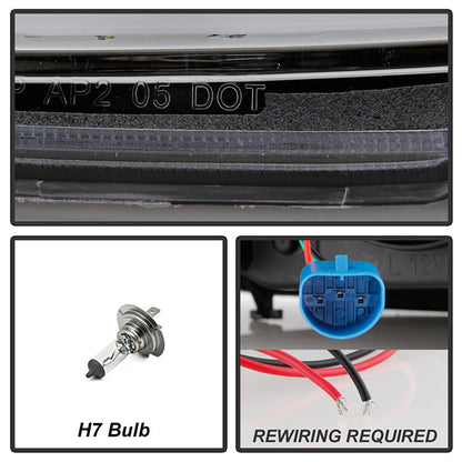 SPYDER xTune 05-10 Chevy Cobalt / 07-09 Pontiac G5 / 05-06 Pontiac Pursuit Projector Headlights 9046773