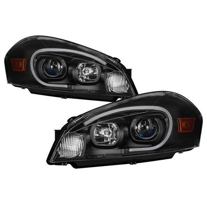 SPYDER xTune 06-13 Chevrolet Impala LED Light Bar Headlights - Black (PRO-JH-CIM06-LB-BK) 9042232
