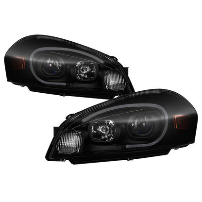 SPYDER xTune 06-13 Chevrolet Impala LED Light Bar Headlights - Black Smoke (PRO-JH-CIM06-LB-BSM) 9042256