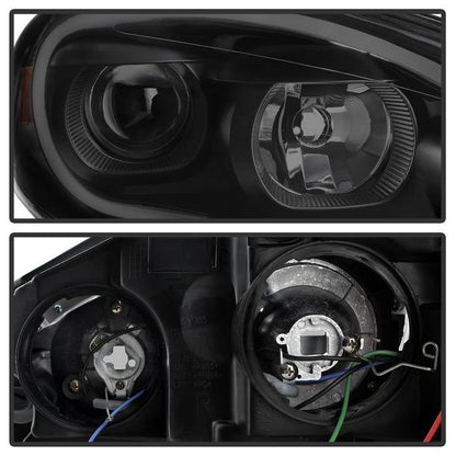 SPYDER xTune 06-13 Chevrolet Impala LED Light Bar Headlights - Black Smoke (PRO-JH-CIM06-LB-BSM) 9042256