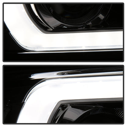 SPYDER Xtune Chevy Silverado 1500 14-15 Projector Headlights Light Bar Drl Chrome PRO-JH-CS14-LBDRL-C 9034985