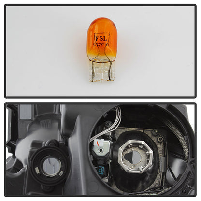 SPYDER xTune 13-15 Cadillac XTS Xenon w/AFS HID OE Projector Headlights Chrome Left - PRO-JH-CXTS13-AFS-C-L 9937231