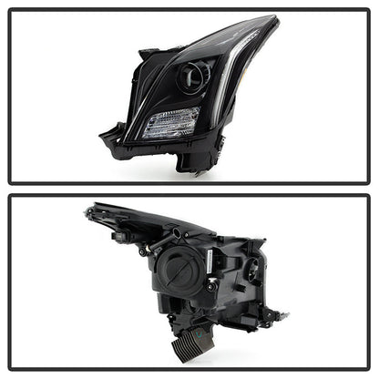 SPYDER xTune Cadillac XTS 13-17 Xenon non-AFS HID OE Projector Headlights PRO-JH-CXTS13-HID-BK 9945823