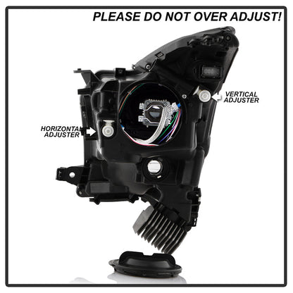 SPYDER xTune 13-15 Cadillac XTS Xenon Non-AFS OEM HID Proj Headlight - Chrm - Right (PRO-JH-CXTS13-HID-C-R) 9937224