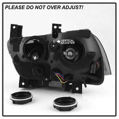 SPYDER xTune 11-14 Dodge Charger Projector Headlights - Halogen - DRL - Black Smoked (PRO-JH-DCHA11-LB-BSM) 9041747