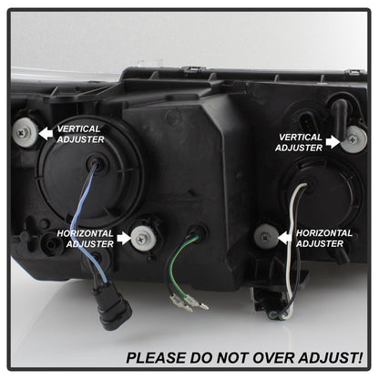 SPYDER xTune Dodge Journey 2009-2014 Light Bar DRL Projector - Black PRO-JH-DJ09-LBBRL-BK 9036620