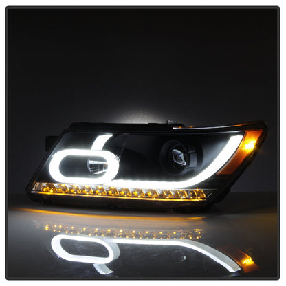 SPYDER xTune Dodge Journey 2009-2014 Light Bar DRL Projector - Black PRO-JH-DJ09-LBBRL-BK 9036620