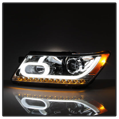 SPYDER xTune Dodge Journey 2009-2014 Light Bar DRL Projector - Black PRO-JH-DJ09-LBBRL-C 9036637