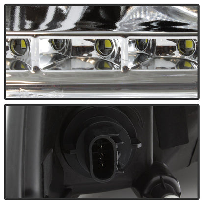 SPYDER xTune Dodge Ram 2009-2014 Halo LED Projector Headlights - Chrome PRO-JH-DR09-CFB-C 9036743
