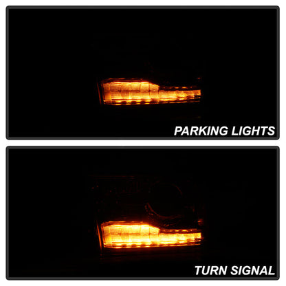 SPYDER Xtune 16-18 Ram 1500/2500/3500 (Projector LED) OEM Style Headlights Left (PRO-JH-DR16-OE-L) 9948268