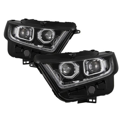 SPYDER xTune 15-16 Ford Edge (Halogen Model Only) LED Projector Headlights - Chrome PRO-JH-FEDGE15-LED-C 9939815