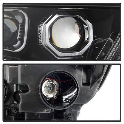SPYDER xTune 15-16 Ford Edge (Halogen Model Only) LED Projector Headlights - Chrome PRO-JH-FEDGE15-LED-C 9939815
