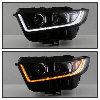 SPYDER xTune 15-16 Ford Edge (Halogen Model Only) LED Projector Headlights - Chrome PRO-JH-FEDGE15-LED-C 9939815