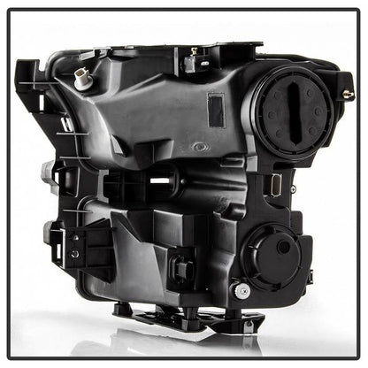 SPYDER xTune 15-17 Ford F-150 DRL LED Light Bar Projector Headlights - Chrome (PRO-JH-FF15015-LB-C) 9042959