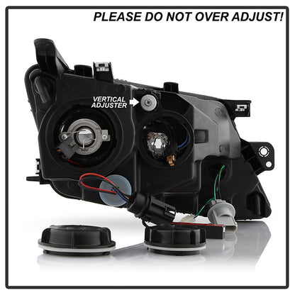 SPYDER xTune 10-12 Ford Fusion Projector Headlights - Light Tube DRL - Chrome (PRO-JH-FFU10-LB-C) 9041785