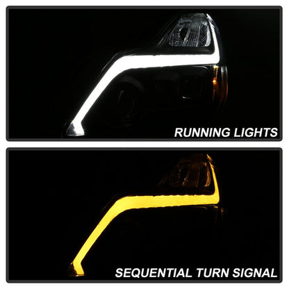 SPYDER xTune Infiniti G37 Coupe (non-AFS) 08-15 Projector Headlights - Black PRO-JH-IG3708-2D-LB-BK 9039331